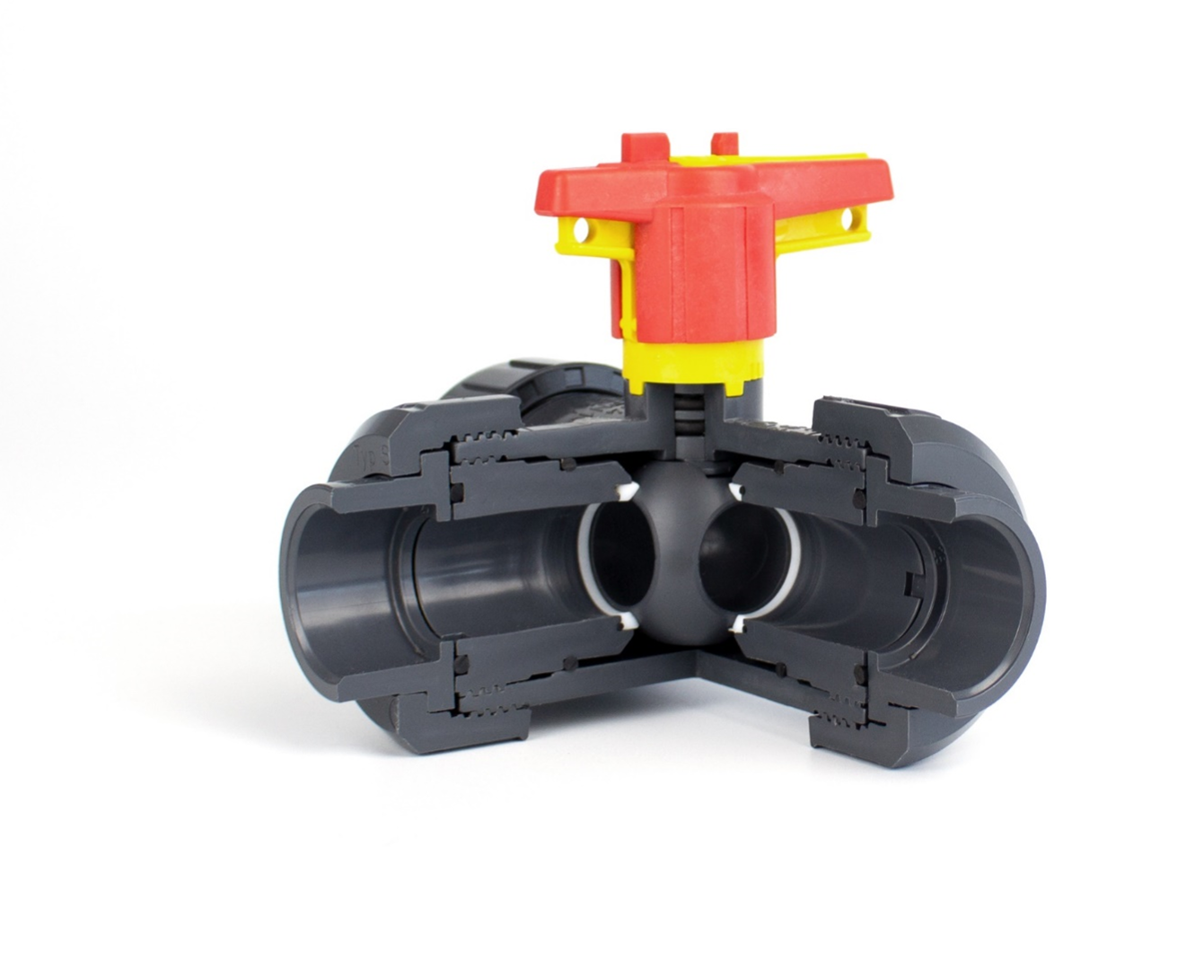 Praher S4 Series 3-Way Ball Valves