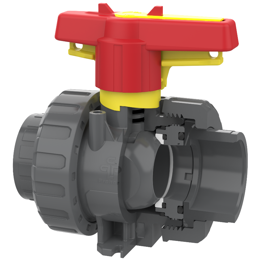 Praher M1 Series 2-Way Ball Valves