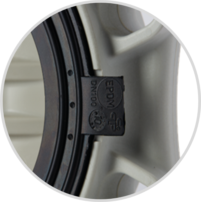 Praher K4 Series 2-Way Butterfly Valve w/lever op (lugged style)