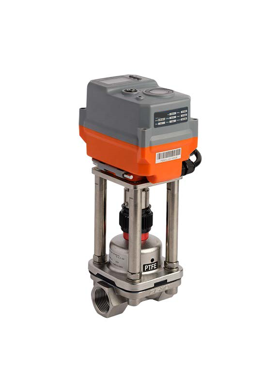 Threaded Diaphragm Valve with multi turn actuator