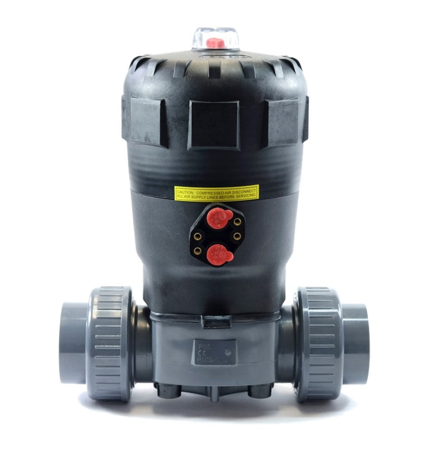 Praher T4 Series Pneumatic Thermoplastic Diaphragm Valves