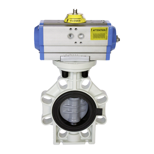 Praher K4 Series Pneumatic Butterfly Valves