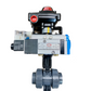 Praher M1 Series Pneumatic Ball Valves