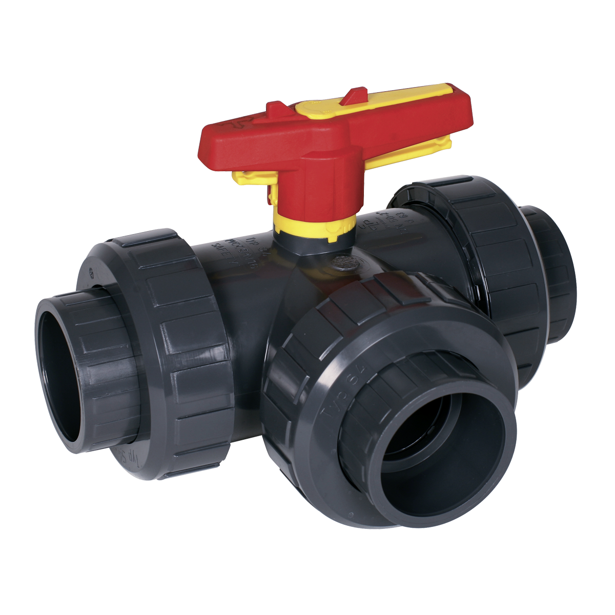 Praher S4 Series 3-Way Ball Valves