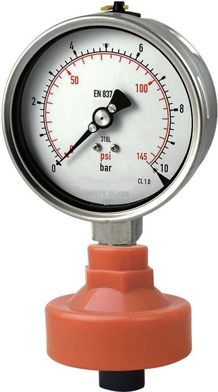 Pressure Gauge with Guard